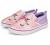 K KomForme Toddler Shoes Girls Slip on Tennis/Walking Shoes Canvas Casual Sneakers for Little Girls