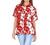 LA LEELA Women's Vacation Camp Blouse Top Hawaiian Shirt