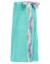 Zexxxy Girls Bath Wrap Towel Adjustable Bathrobe with Polka Dot Bow Cover Up 4-14Y