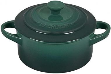 Le Creuset Stoneware Mini Round Cocotte, 8-Ounce, Artichaut