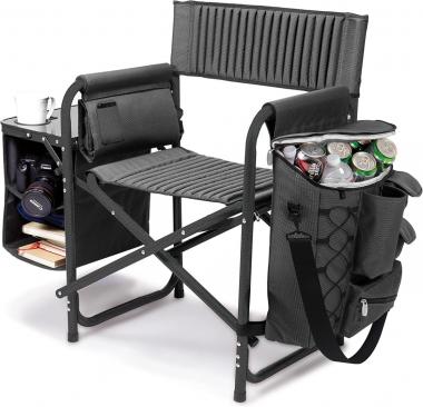 ONIVA - a Picnic Time brand - Fusion Camping Chair with Side Table and Soft Cooler - Beach Chair