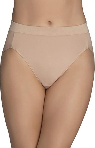 Vanity Fair Women's Beyond Comfort Hi Cut Panties