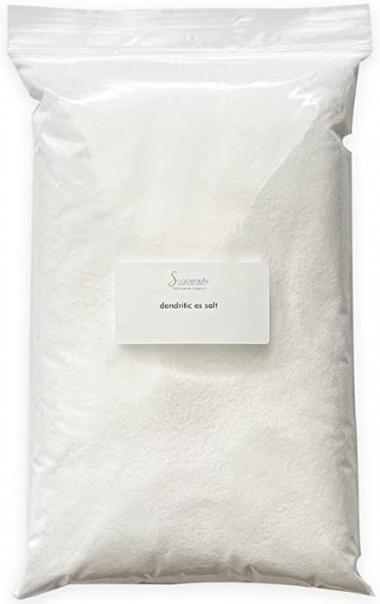 Soapeauty DENDRITIC Salt 5 lbs |Bath Scrub Salts, Salt Scrub, Exfoliants, Milk Bath, and More | Premium Fine Salt Grain for Body Relaxation 5 lbs