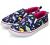 K KomForme Toddler Shoes Girls Slip on Tennis/Walking Shoes Canvas Casual Sneakers for Little Girls