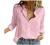 Womens Dressy Office Business Work Shirt Top Shirts V Neck Short/Long Sleeve Button Down Blouses Casual Plus Size Tops