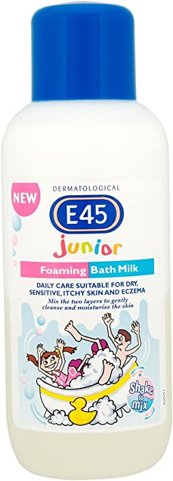6 x E45 Junior Foaming Bath Milk 500ml