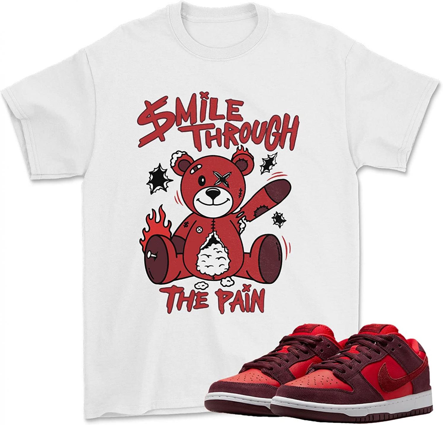 T-Shirt for Dunk Low SB Pro Fruity Pack Red Cherry