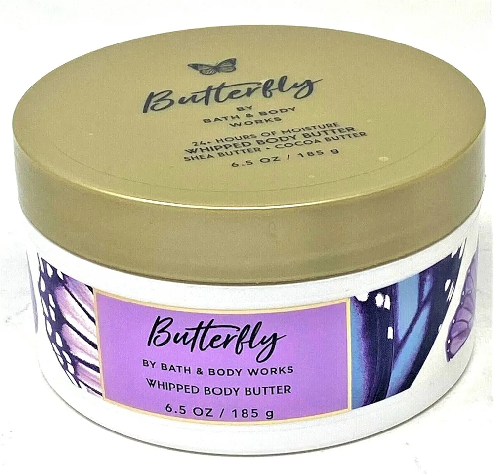 Bath and Body Works Butterfly Body Butter With Shea & Coco Butter Gift Set - 6.5 oz (Butterfly)