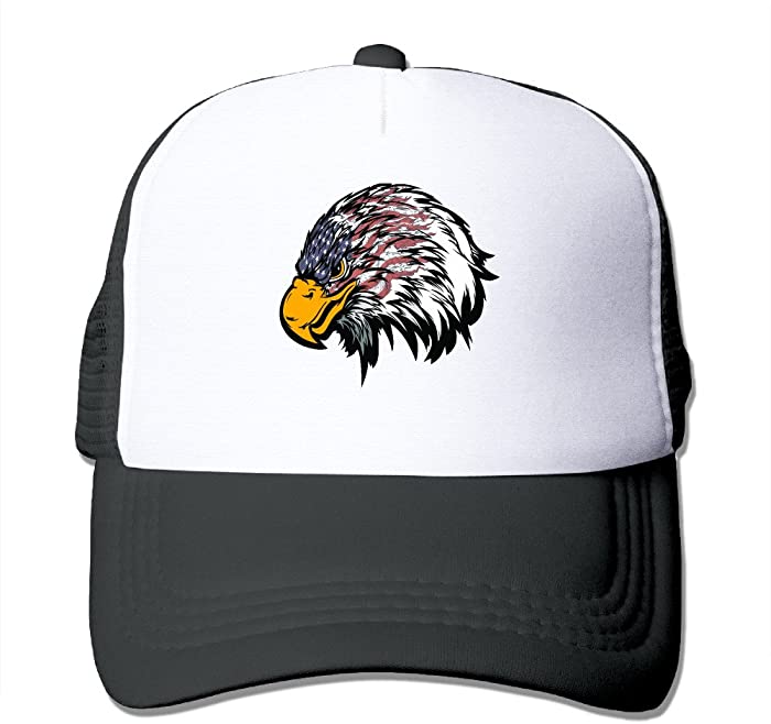 Unisex American Eagle with Flag 2016 Team USA Adjustable Mesh Caps Sun Hats