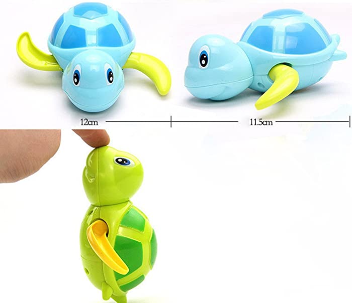 Chain Tortoise Up Bathing Multi-Type Clockwork Toy Kids Shower Wind Baby Education Wood Board Games for Kids