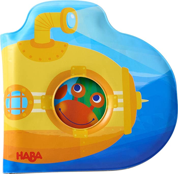 HABA Ocean Submarine Bath Book - Great for Bathtub and Kiddy Pool