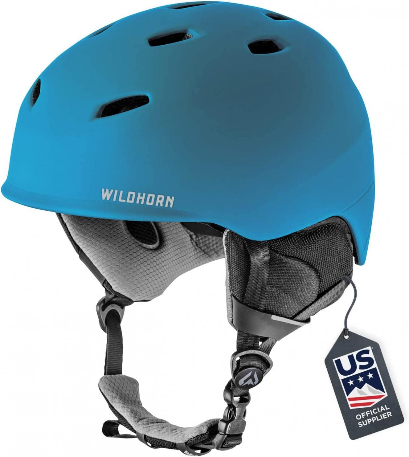 Wildhorn Drift Snowboard & Ski Helmet - US Ski Team Official Supplier - Performance & Safety - w/Active Ventilation