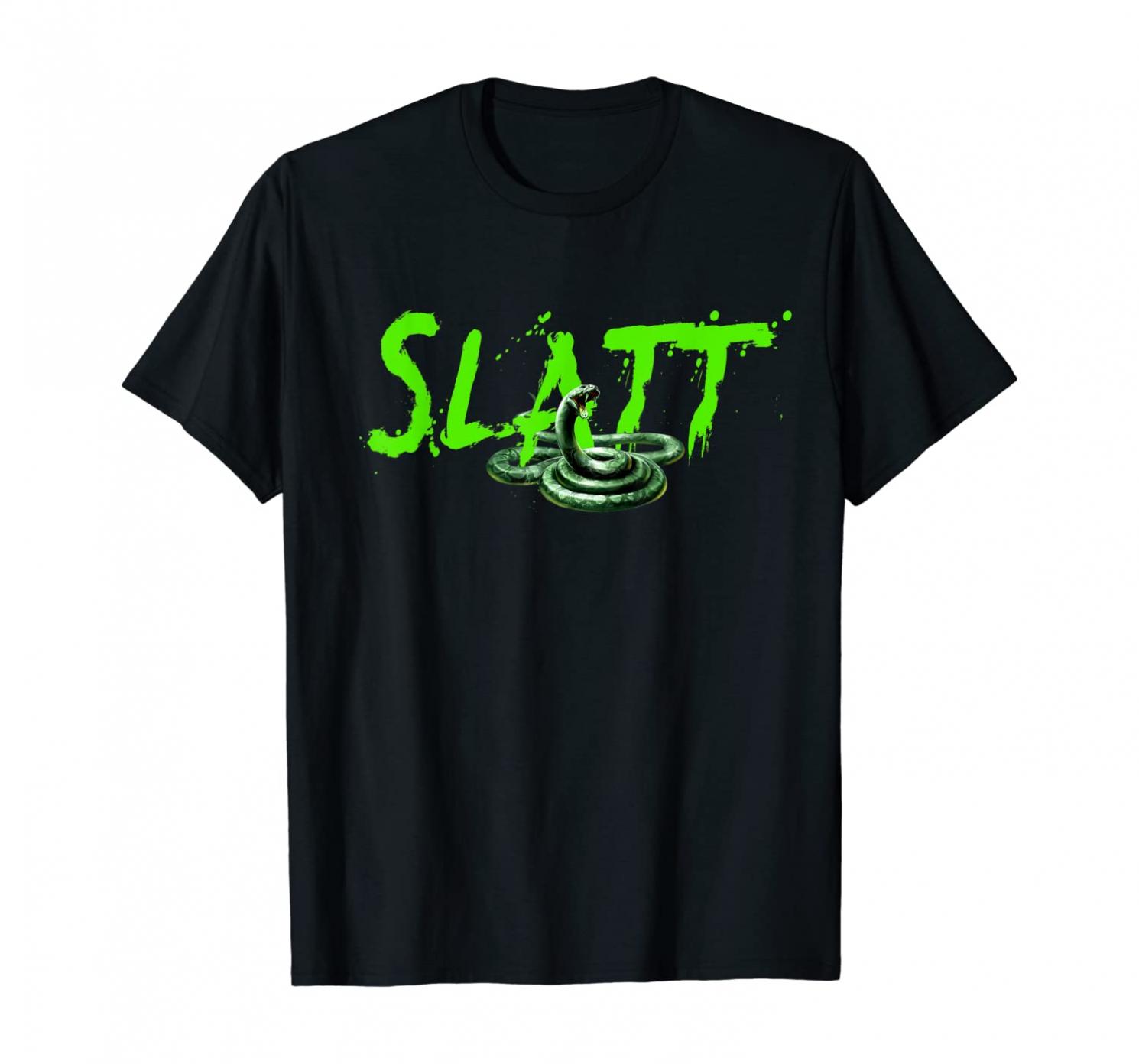 Slatt With Snake Slime Love All The Time T-Shirt
