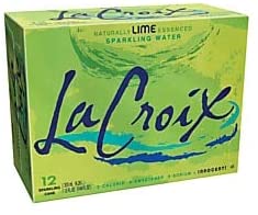 La Croix, Water Sparkling Lime, 12 Fl Oz, 12 Pack