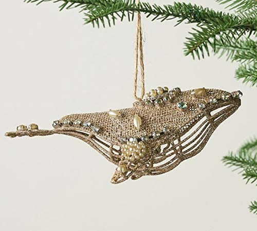 Jeweled Whale Ornament Christmas Ornament Pottery Barn