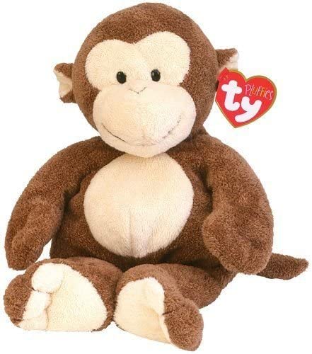 Ty Pluffies Dangles Monkey ,#G14E6GE4R-GE 4-TEW6W290030
