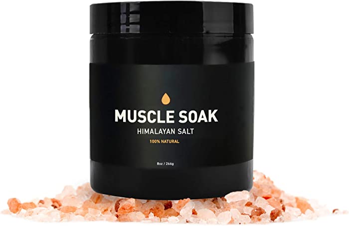 Muscle Soak Himalayan Salt, 100% Natural Essential Oil-Based Relaxing and Soothing Muscle Bath Salt Scrub for Men and Women (Black Pepper and Patchouli Essential Oils, Cedarwood Base Oil)– Way of Will