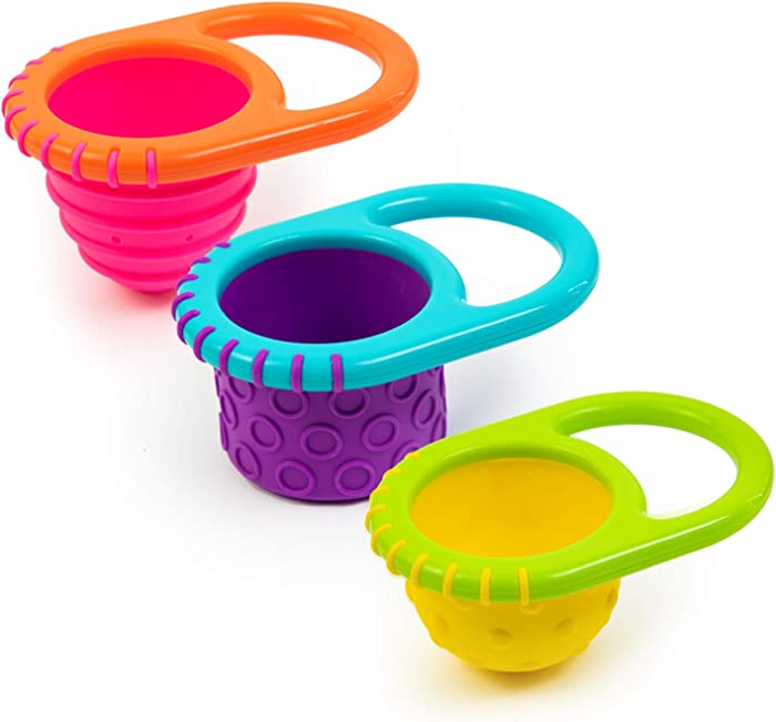 Sassy Flex & Fill Cups 3Piece Bath Toys