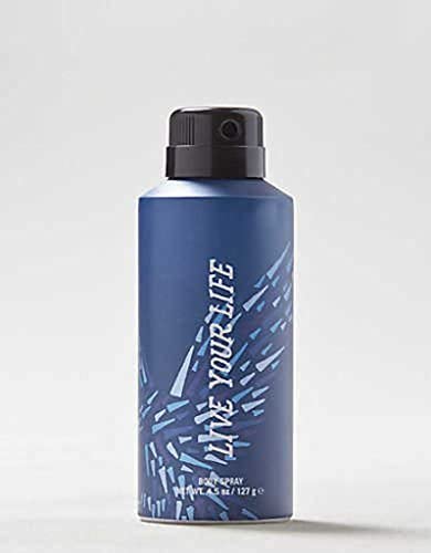 AEO American Eagle Body Spray for Men Live Your Life 4.5 oz/e 127 g by American Eagle