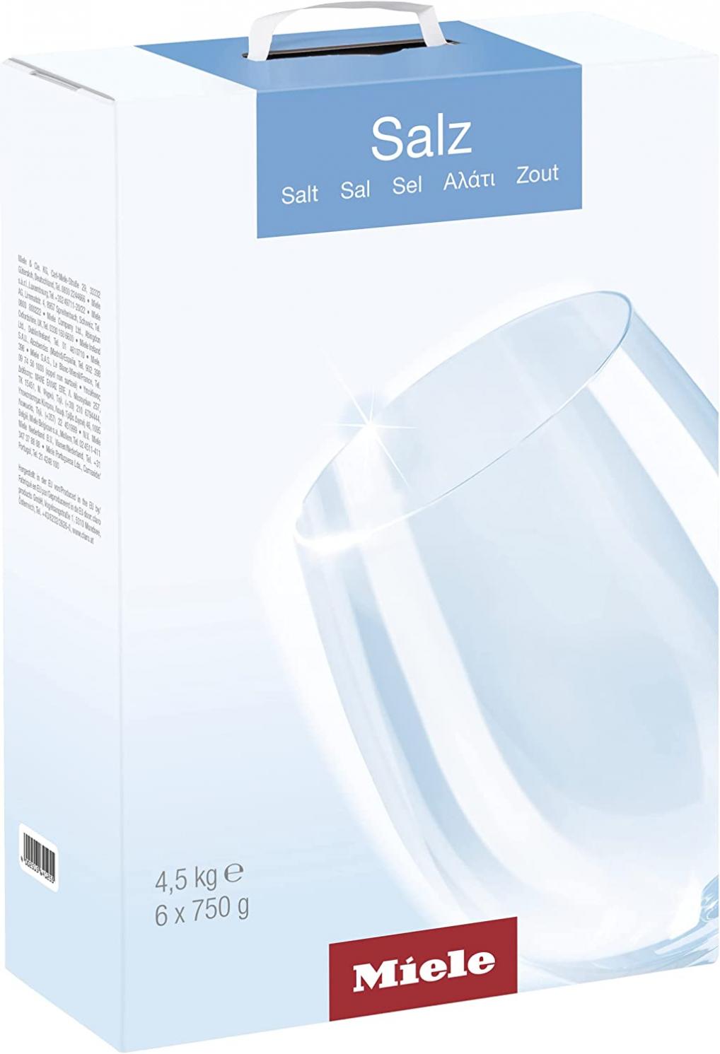 Miele Care Collection Dishwasher Reactivation Salt 9.9 lbs (4.5 Kg)