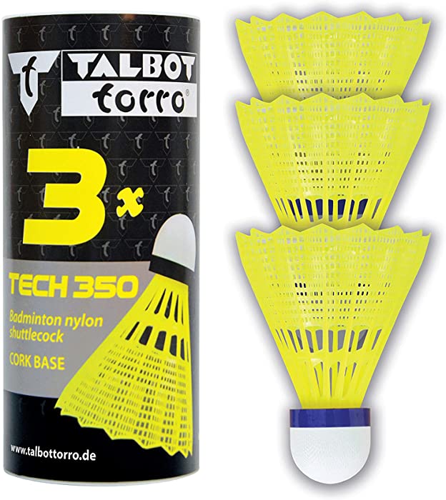 Talbot-Torro Tech 350, Nylon Shuttlecock