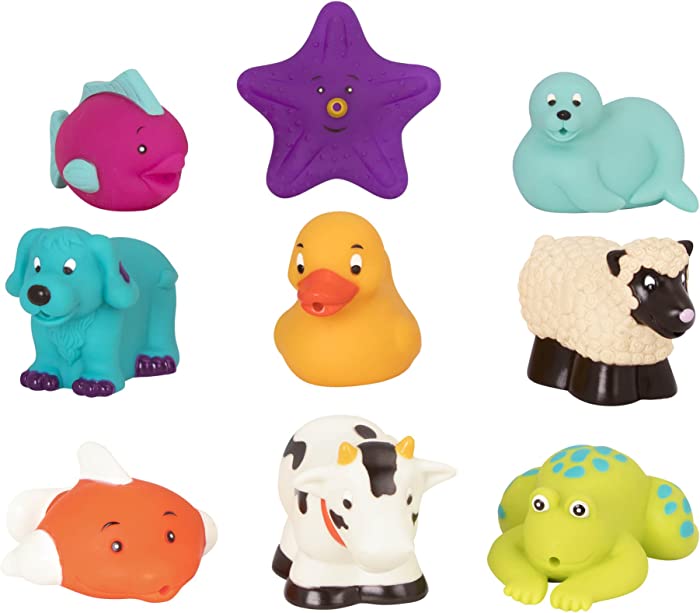 Battat Bath Buddies (9 Pcs)