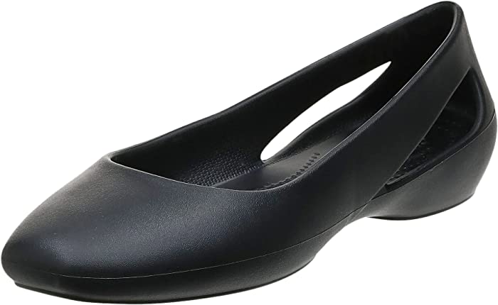 Crocs Women's Sloane Flat | Women's Flats | Work Shoes for Women