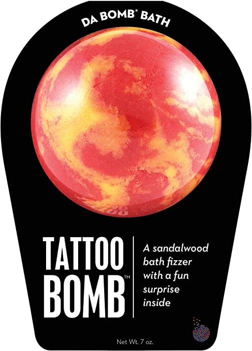 DA BOMB Tattoo Bath Bomb, 7oz