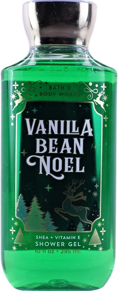 Bath & Body Works Shea & Vitamin E Shower Gel Vanilla Bean Noel