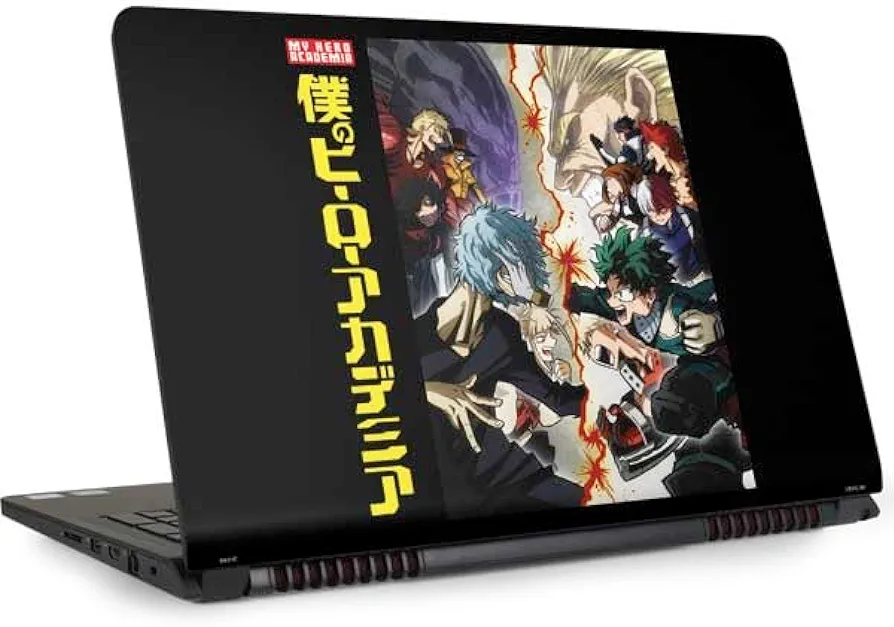 Skinit Decal Laptop Skin Compatible with Inspiron 15 3511 - Officially Licensed My Hero Academia Battle Design