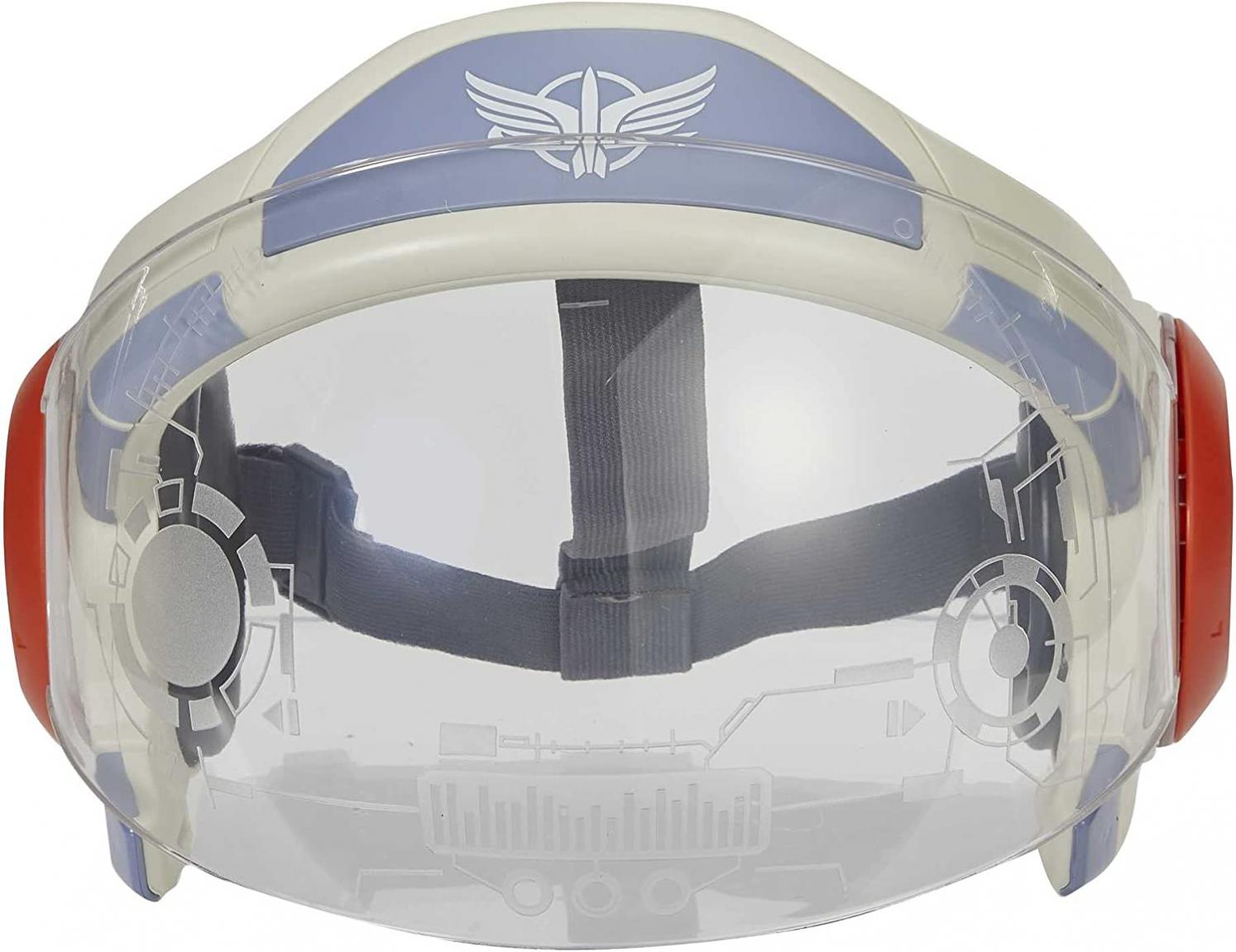 Disney and Pixar Lightyear Role Play Toy, Space Ranger Training Visor, Movie-Inspired Purple White Red Costume Headgear