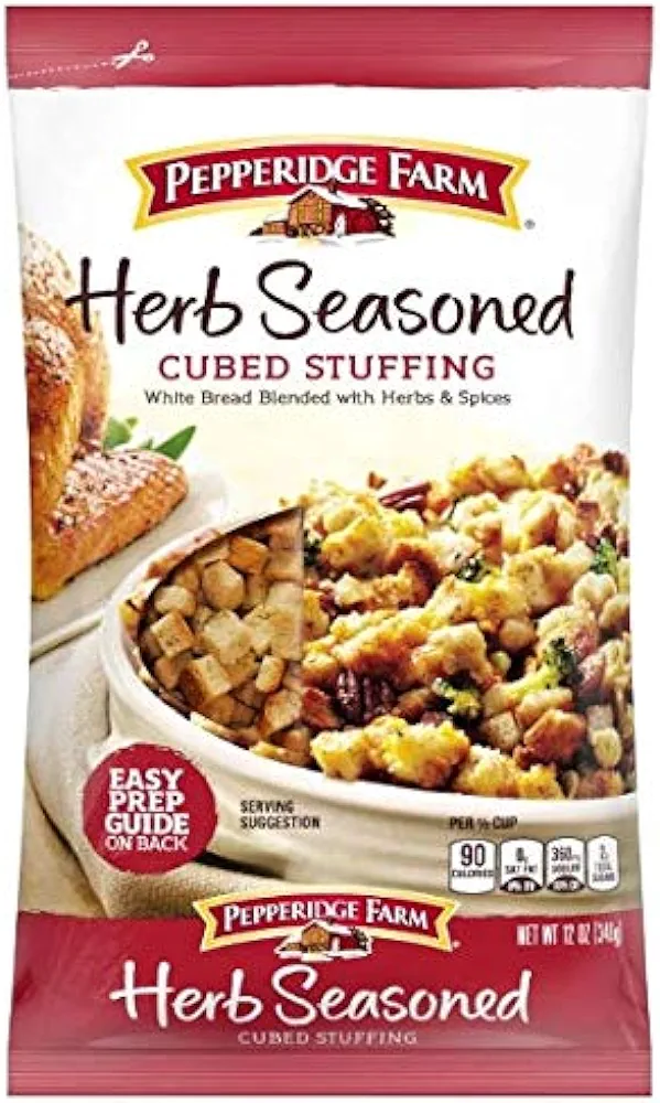 Pepperidge Farm | Stuffing | Pack of 3 (Herb Seasoned Cubed)