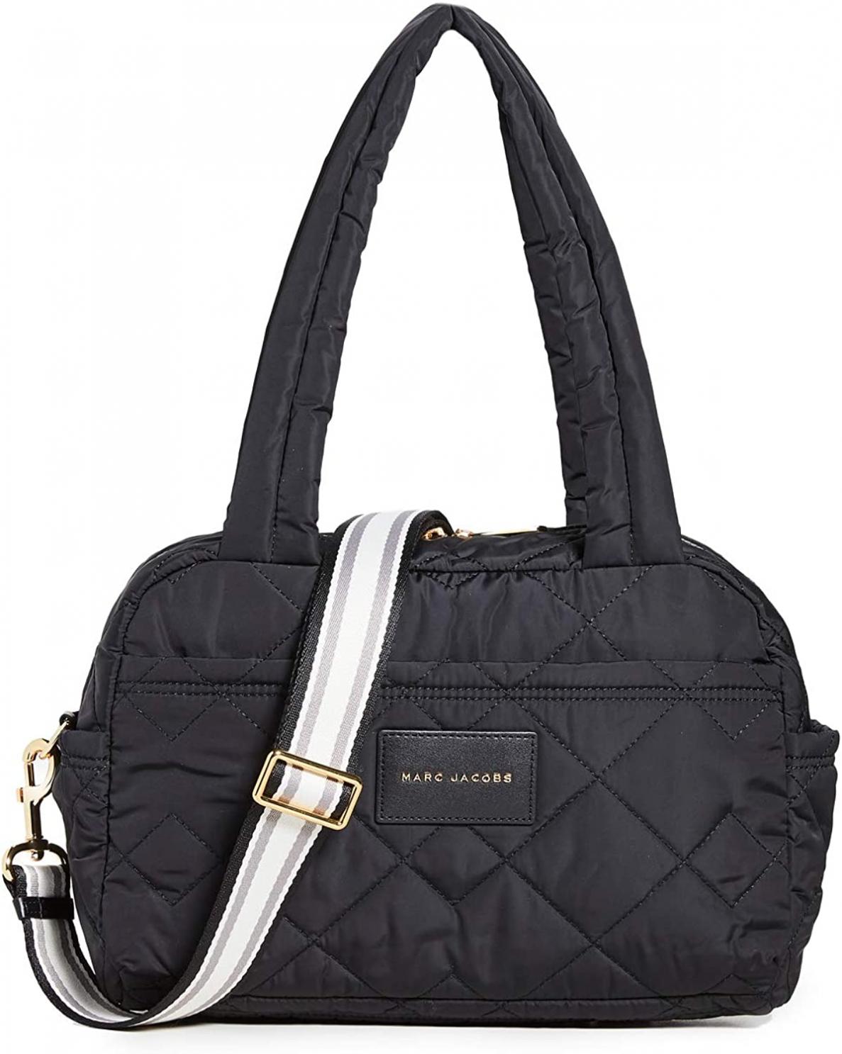 Marc Jacobs Women's Small Weekender Bag, Black, One Size