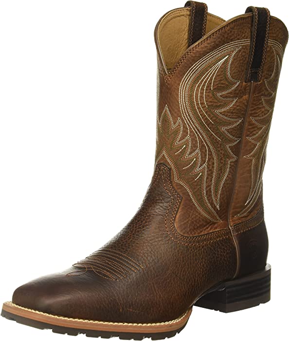 Ariat Hybrid Rancher Western Boot – Men’s Leather, Square Toe Western Boots