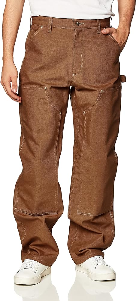 Carhartt Men's Loose Fit Firm Duck Double-Front Utility Work Pant