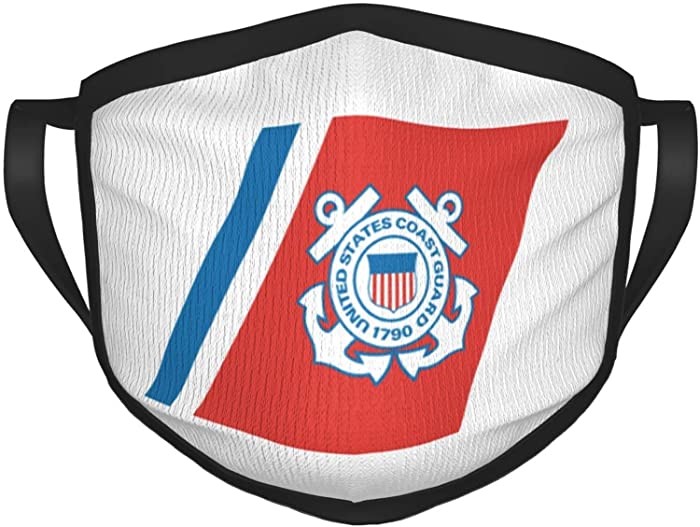US Coast Guard 1790 Face Mask,Breathable,Washable Reusable Masks,Unisex