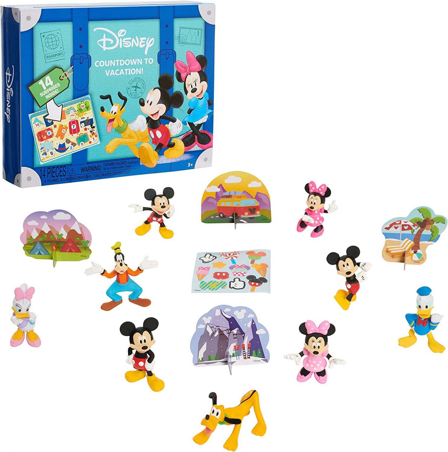 Disney Junior Mickey Mouse Countdown to Vacation, Officially Licensed Kids Toys for Ages 3 Up, Gifts and Presents, Amazon Exclusive