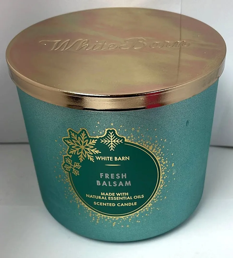 Bath & Body Works 3-Wick Candle in Fresh Balsam - packaging may vary