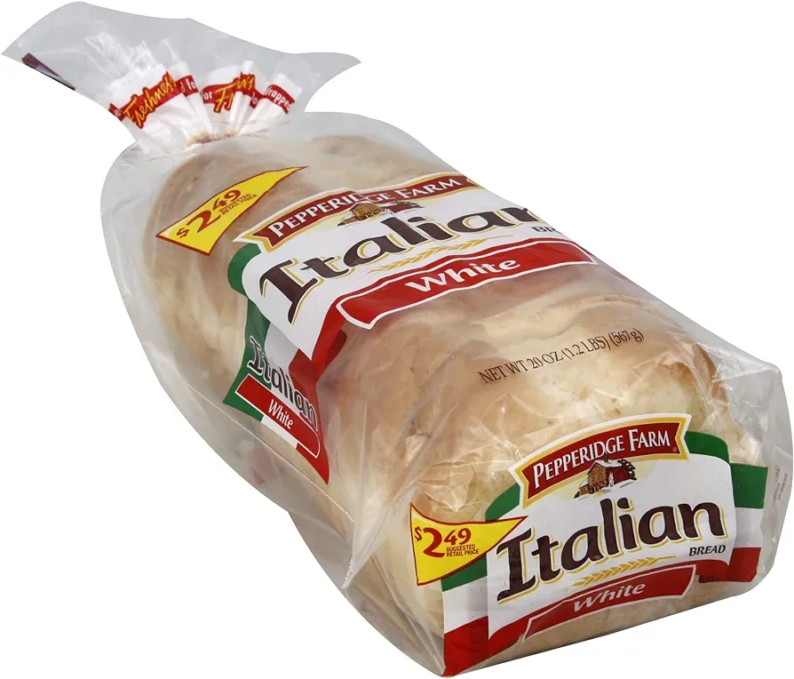Pepperidge Farm Italian White Bread 20 oz (Pack of 2)