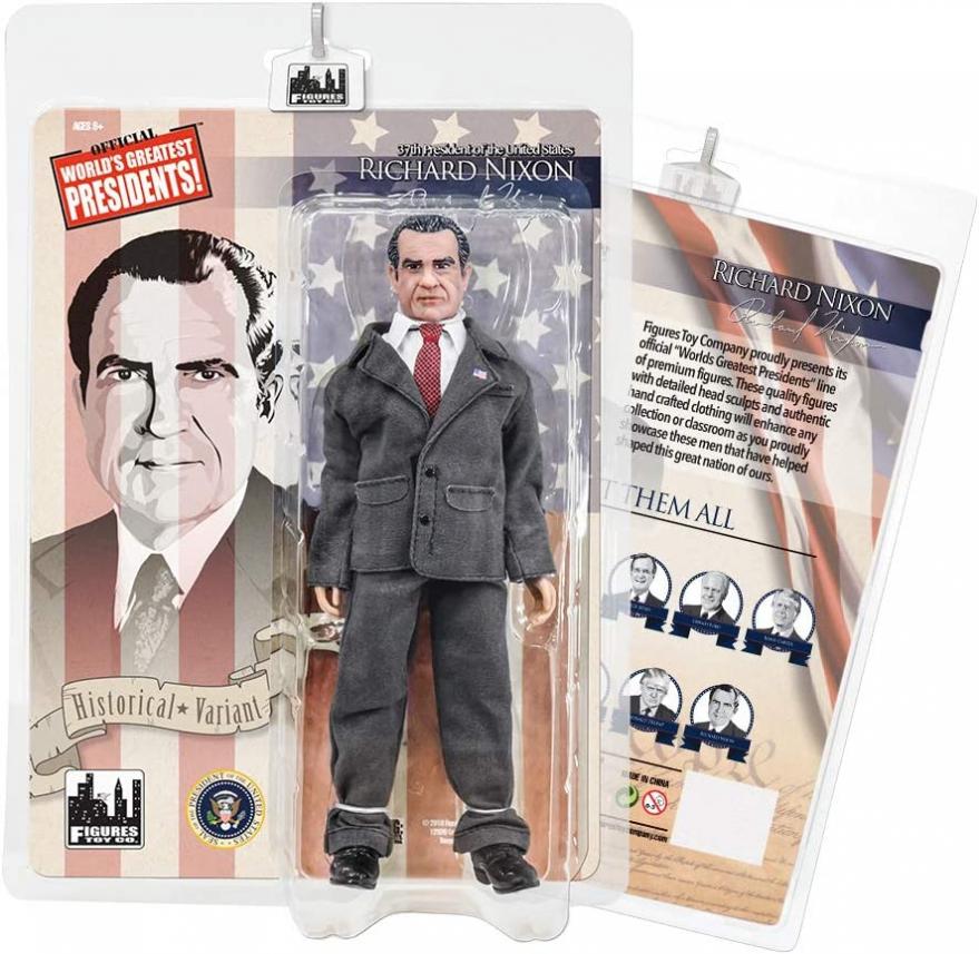 Figures Toy Company US Presidents 8 Inch Action Figures Series: Richard Nixon [Gray Suit Variant]
