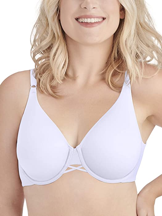 Brilliance by Vanity Fair Women's Full Figure 2-ply Back Smoothing Underwire Bra 76571
