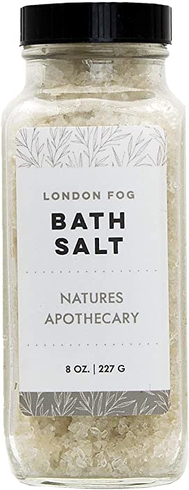 London Fog Coconut Milk Bath - Dead Sea Salt & Epsom Salt Soak, Mineral Bath Salts Help You Soak, Relax, & Refresh, Hypoallergenic, All-Natural, Plant-Derived, Made in USA by DAYSPA Body Basics