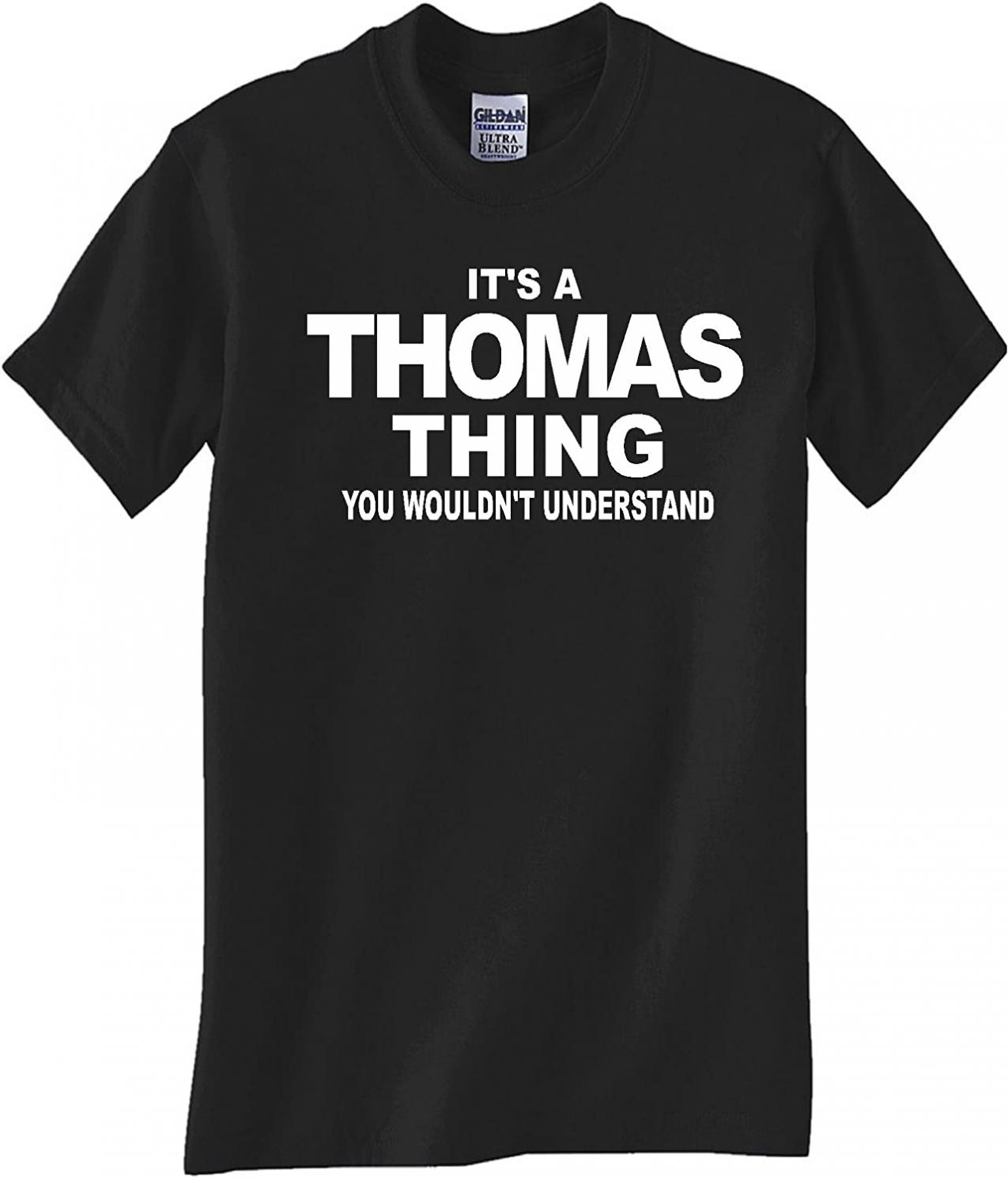 Gildan Thomas Thing Black T Shirt