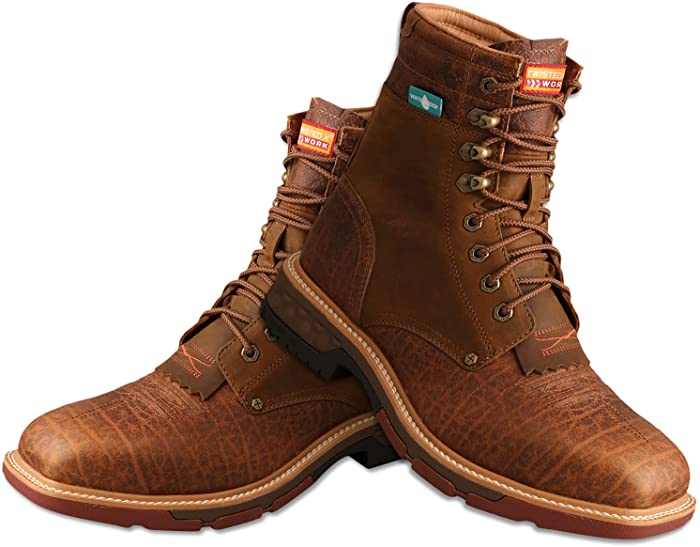 Twisted X Men's 8" CellStretch Lacer - Casual Western Boots for Men