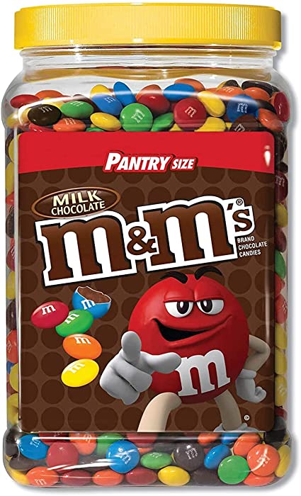 M&M'S Chocolate Pantry Size Bag,milk, 62 Ounce