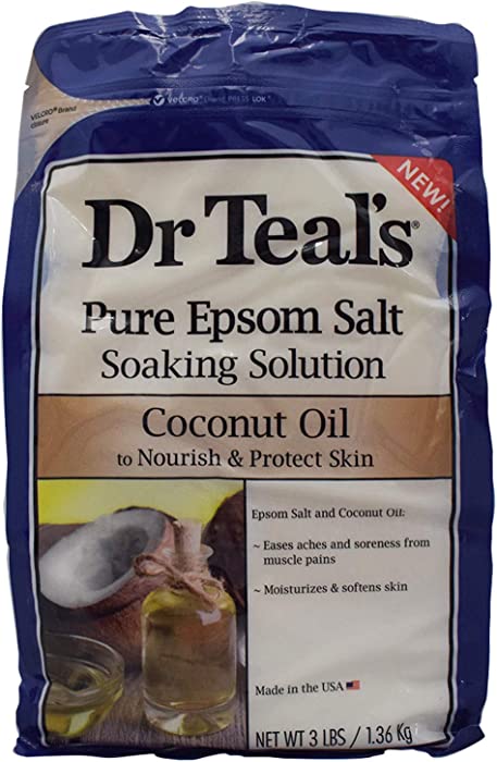 Dr Teals Mineral Soak Bath Salts Gift Set Featuring, 3 lb.