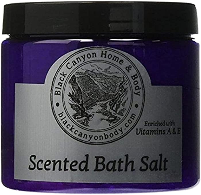 Black Canyon Amber Tonka Bean Scented Sea Salt Bath Soak, 20 Oz