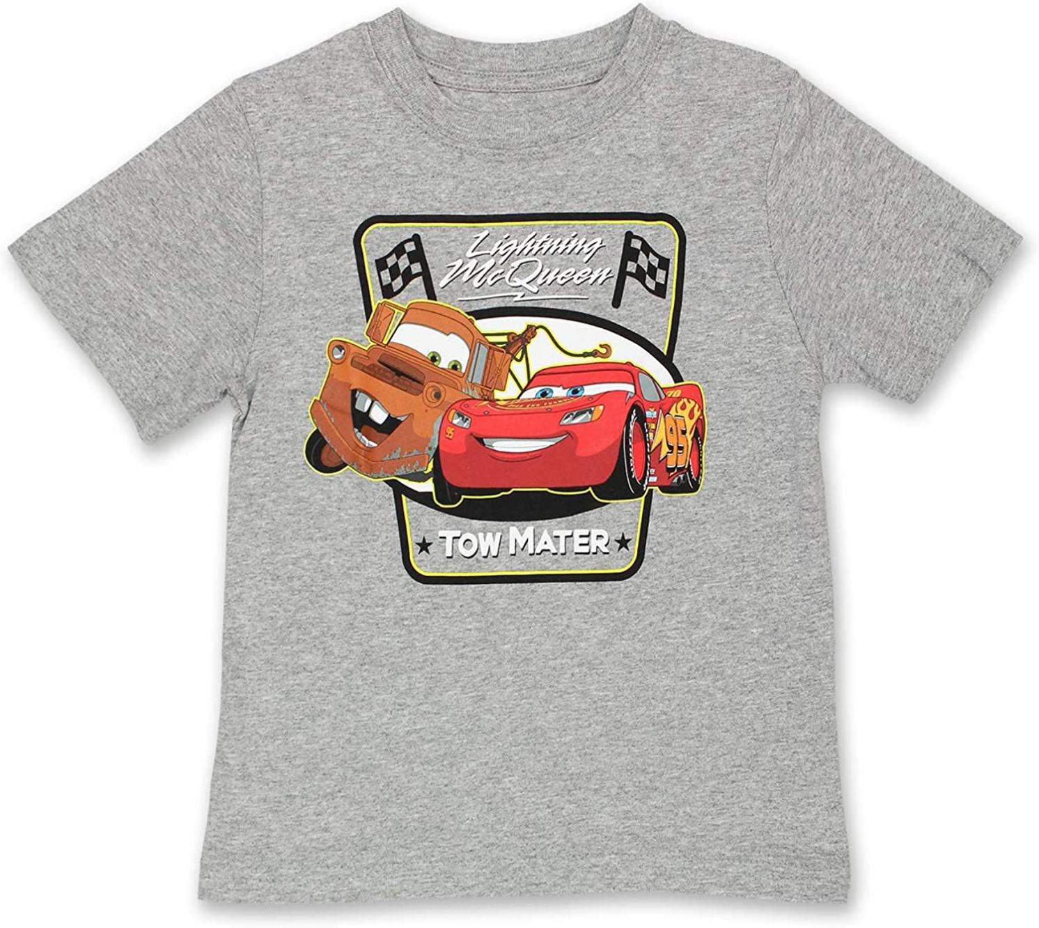 Disney Cars Tow Mater Toddler Boys Short Sleeve T-Shirt Tee