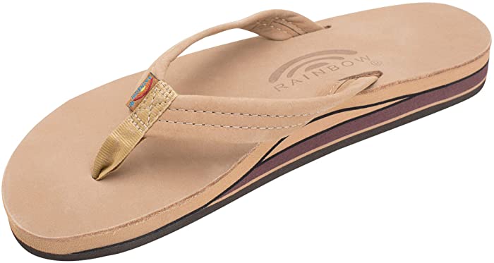 Rainbow Sandals Women's Double Layer Leather w/ 3/4" Strap