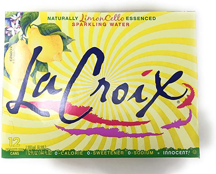 La Croix, Sparkling Water Limoncello, 12 Fl Oz, 12 Pack
